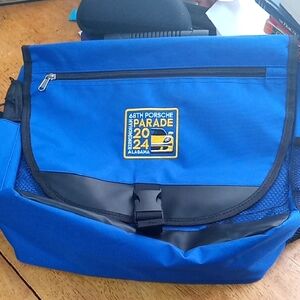 Porsche 2024 Blue Messenger Bag